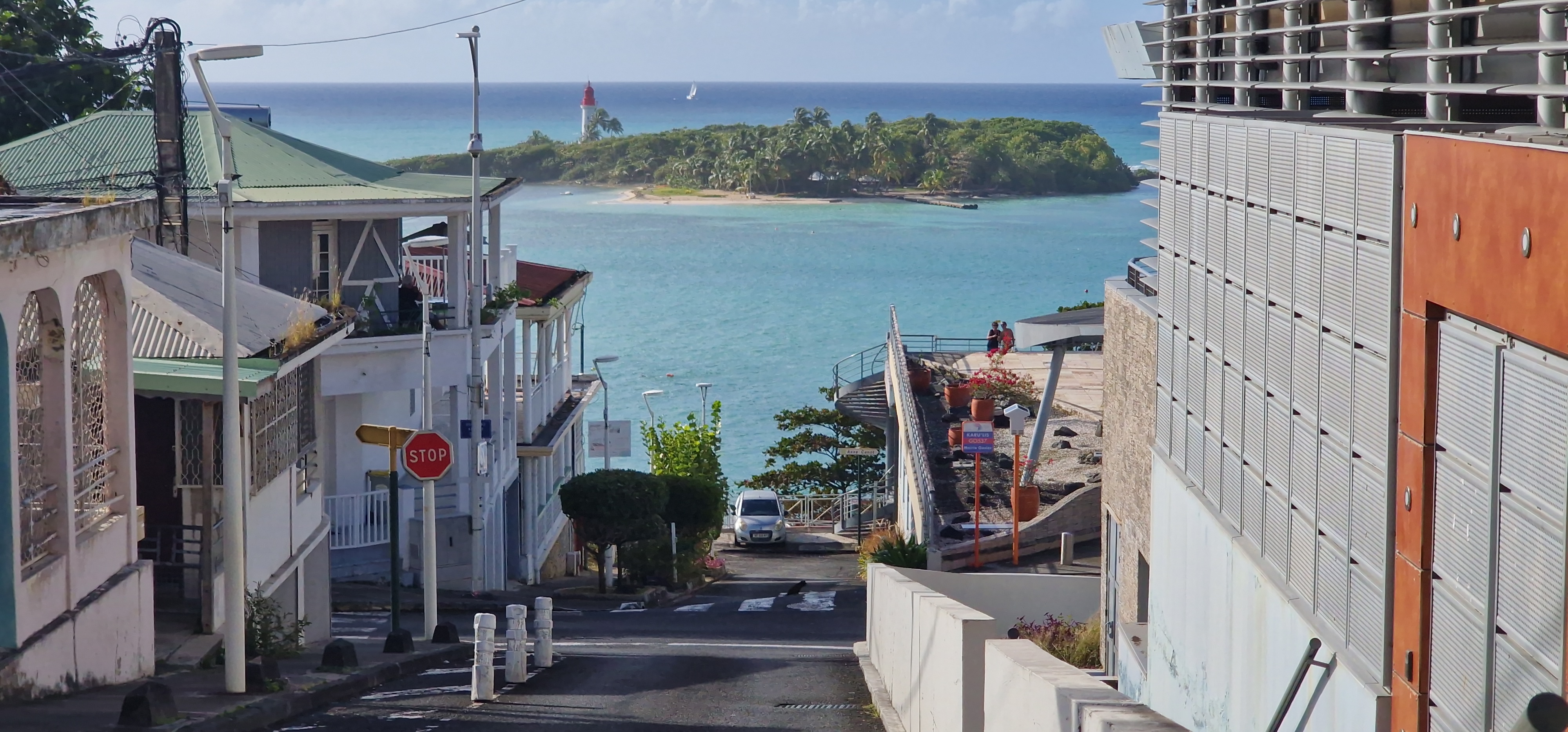 Island off the coast of Guadaloupe